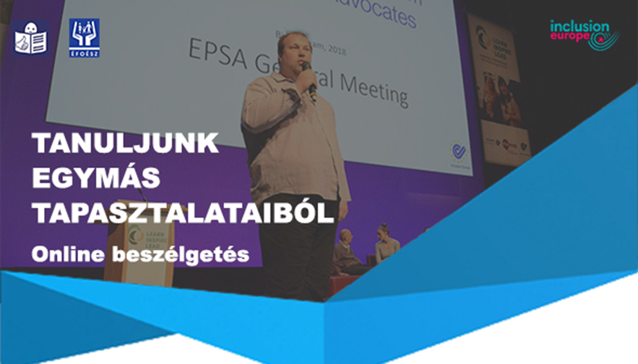 Tanuljunk egymás tapasztalataiból! – Online beszélgetés